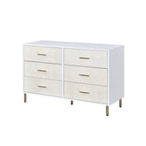 Myles White, Champagne & Gold Finish Dresser Model AC00960 By ACME Furniture